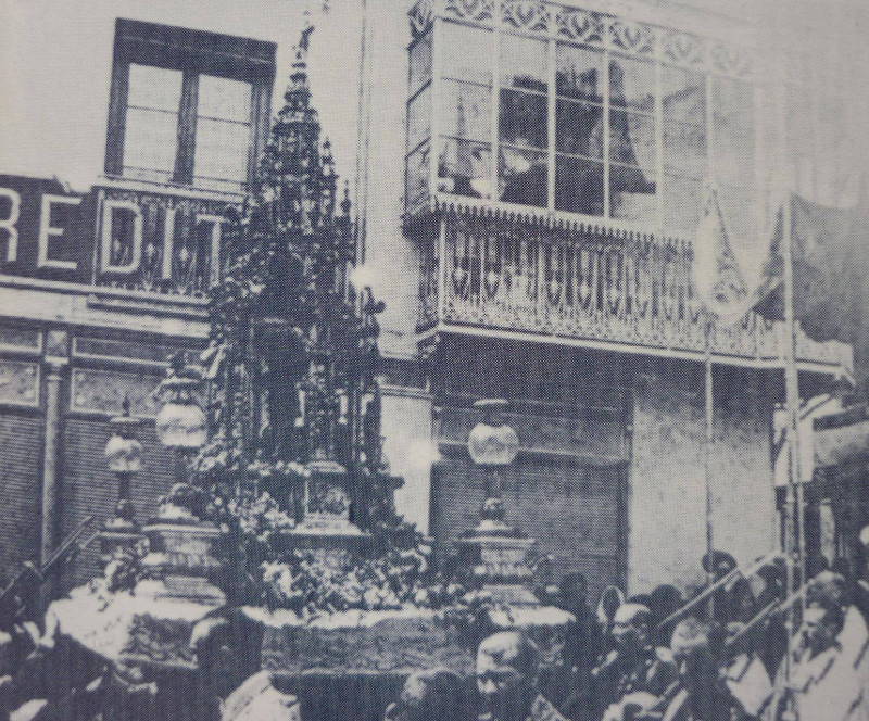 Catedral de Jaén. Custodia - Catedral de Jaén. Custodia. 1925