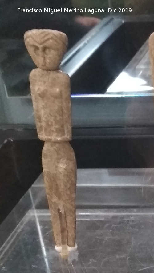 Marroqu�es Bajos. Yacimiento de la Ciudad de la Justicia - Marroqu�es Bajos. Yacimiento de la Ciudad de la Justicia. Idolillo