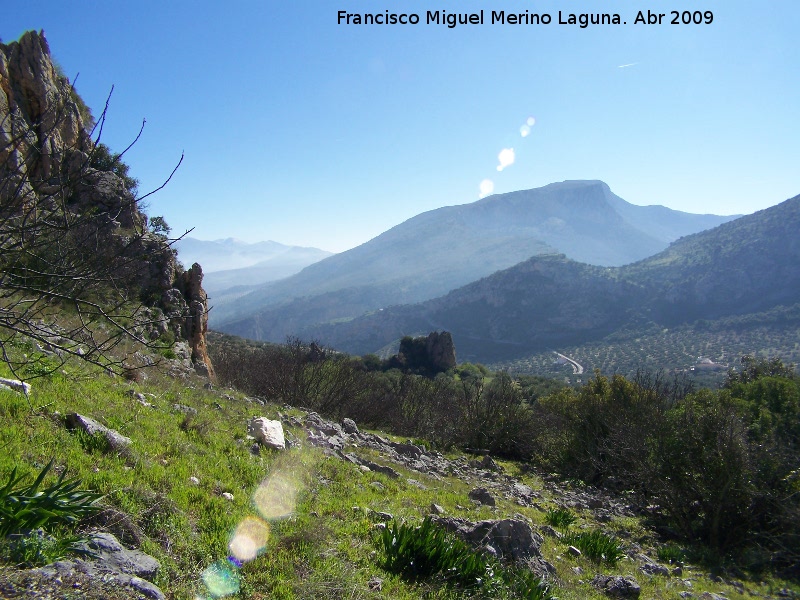 Cerro Frontón - Cerro Frontón. La sierra desde el cerro Frontón