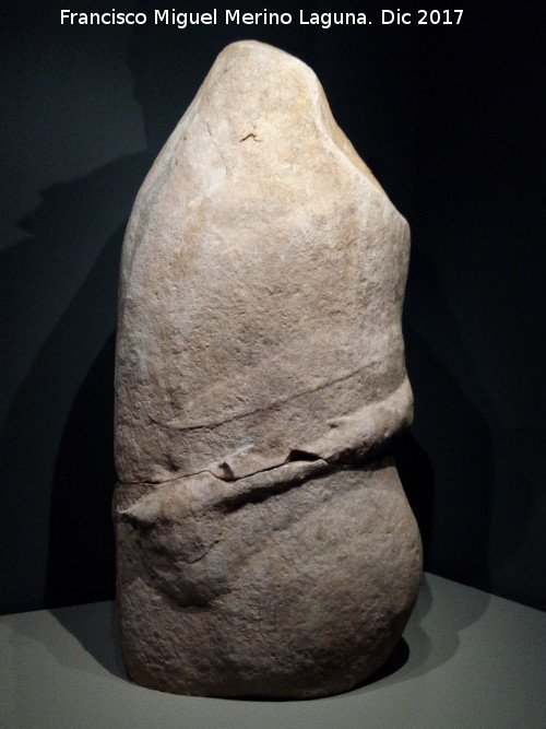 Oppidum Puente Tablas. Santuario - Oppidum Puente Tablas. Santuario. Diosa de la Puerta del Sol. Siglo V a.C. Museo Ibero de Jaén