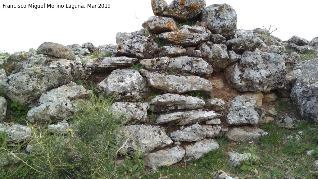 Oppidum de Giribaile. Gran Muralla - Oppidum de Giribaile. Gran Muralla. 