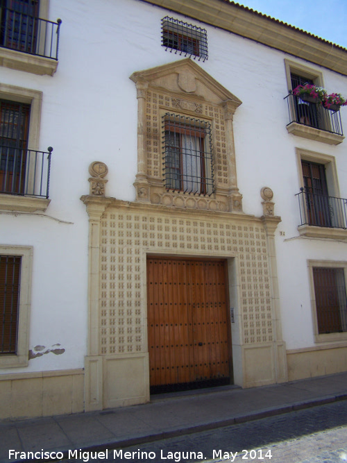 Casa de la Calle Agustn Moreno n 37 - Casa de la Calle Agustn Moreno n 37. Portada