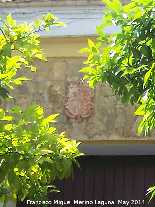 Casa de los Caballeros de Santiago - Casa de los Caballeros de Santiago. Escudo