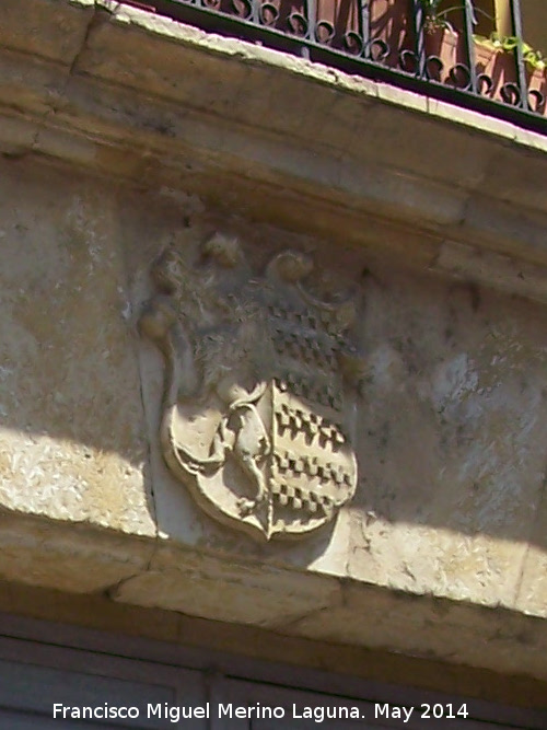 Casa de la Calle Agustn Moreno n 9 - Casa de la Calle Agustn Moreno n 9. Escudo