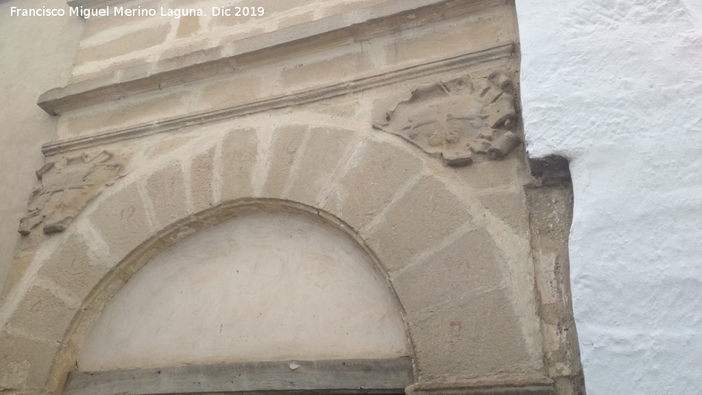 Casa de la Calle Torno Monjas n� 37 - Casa de la Calle Torno Monjas n� 37. Arco