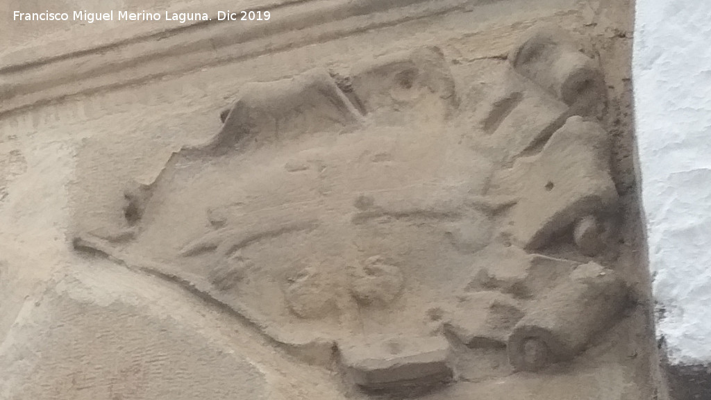 Casa de la Calle Torno Monjas n� 37 - Casa de la Calle Torno Monjas n� 37. Cruz