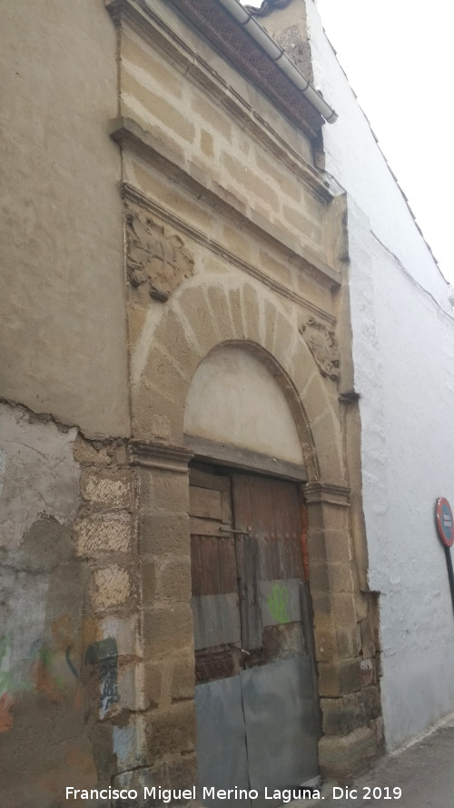 Casa de la Calle Torno Monjas n� 37 - Casa de la Calle Torno Monjas n� 37. Portada