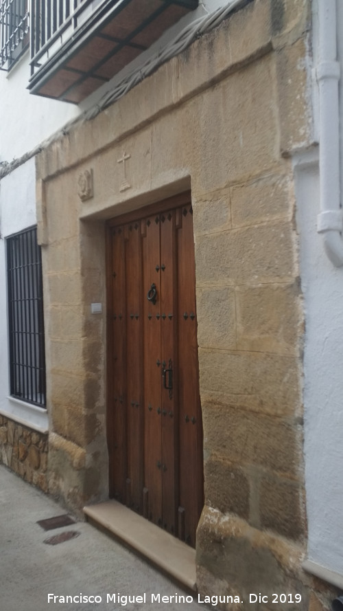 Casa de la Calle Horno Mu�oz n� 19 - Casa de la Calle Horno Mu�oz n� 19. Portada