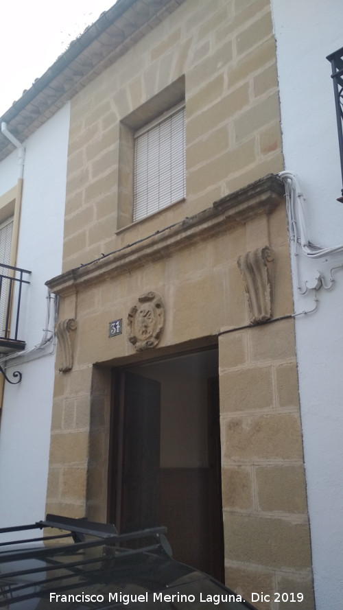 Casa de la Calle Gracia n� 37 - Casa de la Calle Gracia n� 37. Fachada