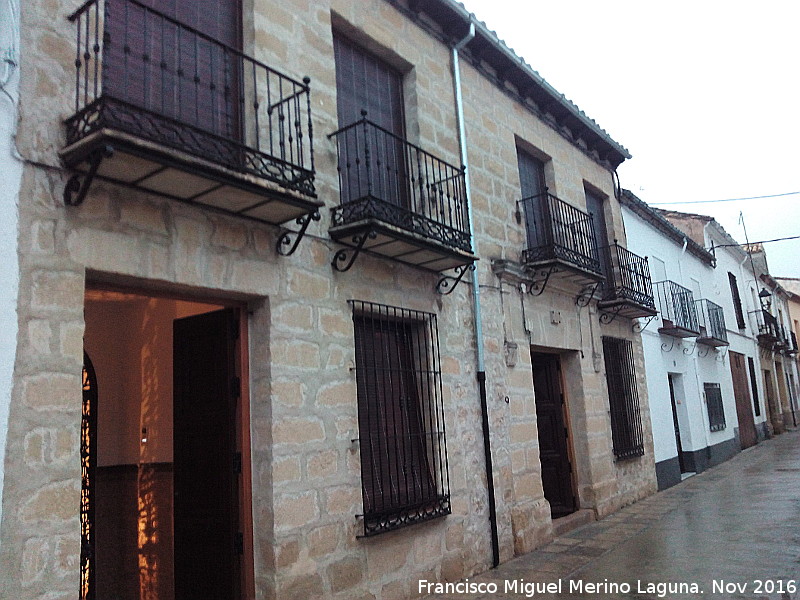 Casa de la Calle Cobos n° 18 - Casa de la Calle Cobos n° 18. Fachada