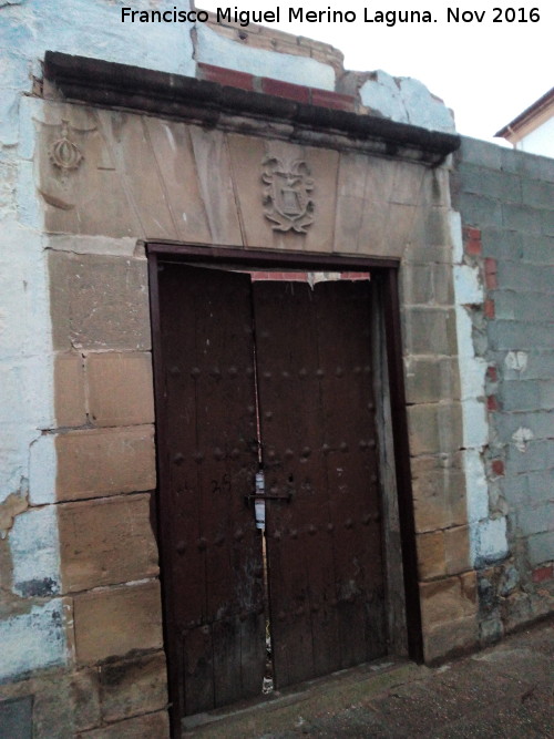Casa de la Calle Cobos n° 2 - Casa de la Calle Cobos n° 2. Portada