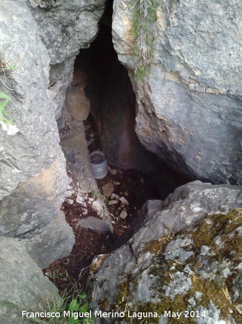 Cueva del Yedrón - Cueva del Yedrón. Parte alta
