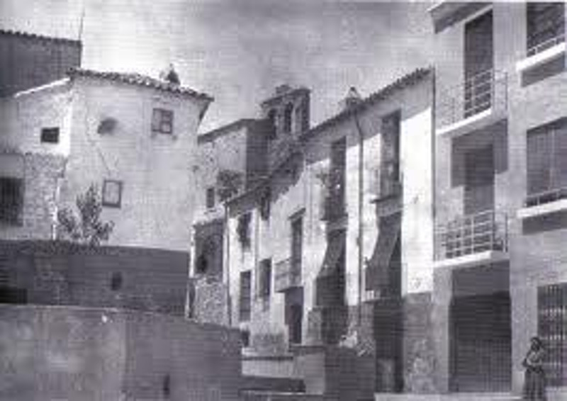 Bar de la Plaza de San Agustín - Bar de la Plaza de San Agustín. Foto antigua