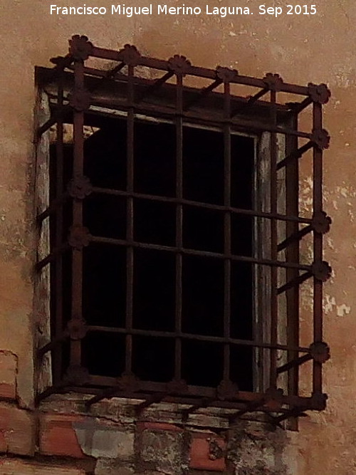 Rejería de rosetas - Rejería de rosetas. Castillo de La Guardia