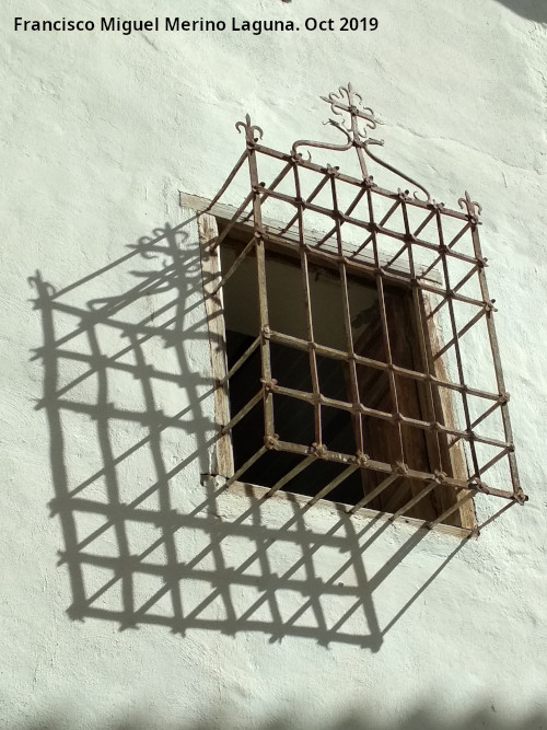 Rejería de rosetas - Rejería de rosetas. Calle Ginés Gómez - Úbeda