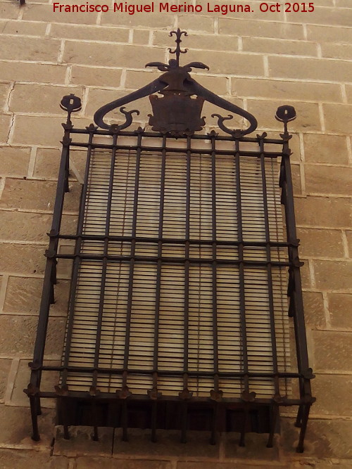 Rejería de rosetas - Rejería de rosetas. Calle Jerarquía Alta - Úbeda