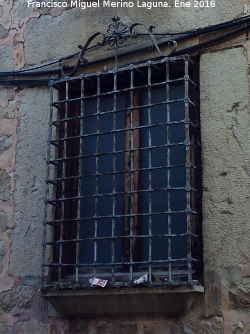 Rejería de rosetas - Rejería de rosetas. Calle Nueva - Torreperogil