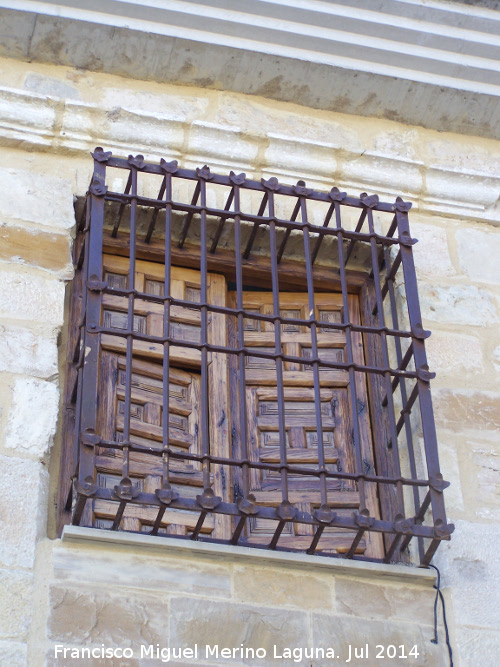 Rejera de rosetas - Rejera de rosetas. Casa Grande de Santo Tom