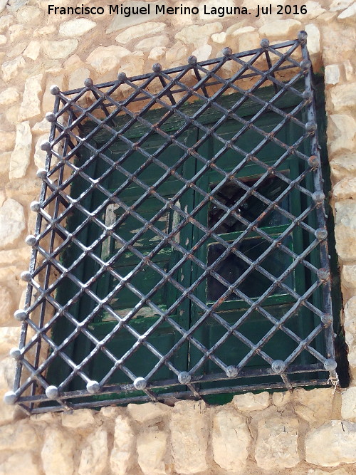 Rejería de rosetas - Rejería de rosetas. Santuario de Tíscar - Quesada