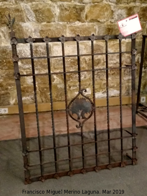 Rejería de rosetas - Rejería de rosetas. Tercia - Úbeda