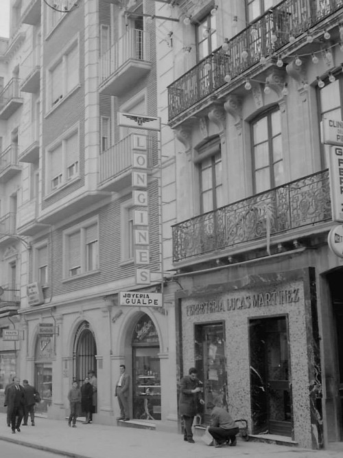 Edificio de la Calle Bernabé Soriano nº 22 - Edificio de la Calle Bernabé Soriano nº 22. Foto antigua