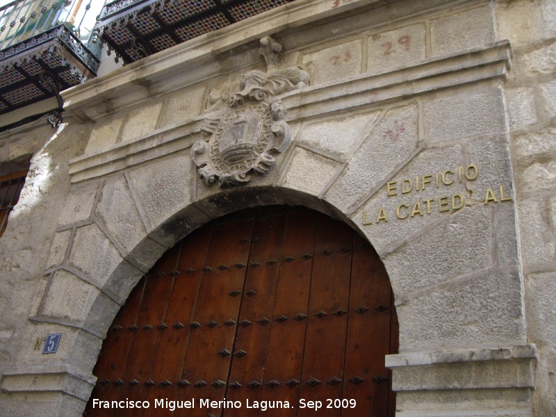 Casa de la Calle Montero Moya nº 5 - Casa de la Calle Montero Moya nº 5. 