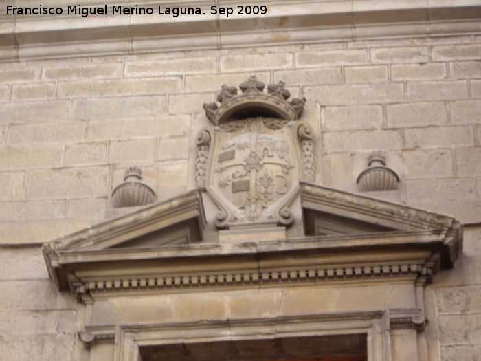 Palacio del Marqués de Navasequilla - Palacio del Marqués de Navasequilla. Escudo