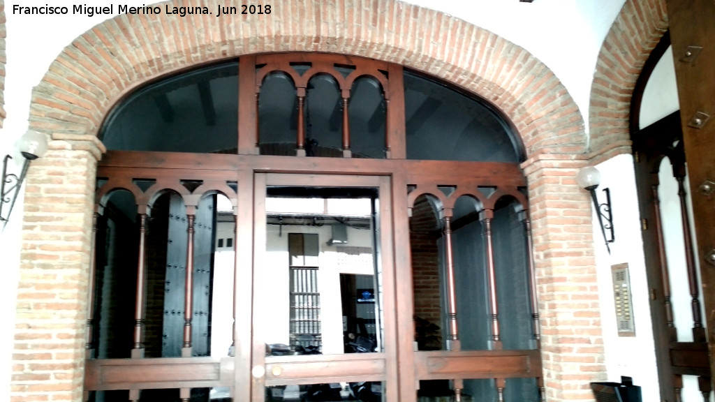 Palacio del Marqués de Navasequilla - Palacio del Marqués de Navasequilla. Zaguán