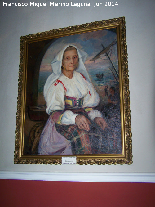 Museo del Hospital de los Marqueses de Linares - Museo del Hospital de los Marqueses de Linares. Holandesa de Francisco Baños 1947