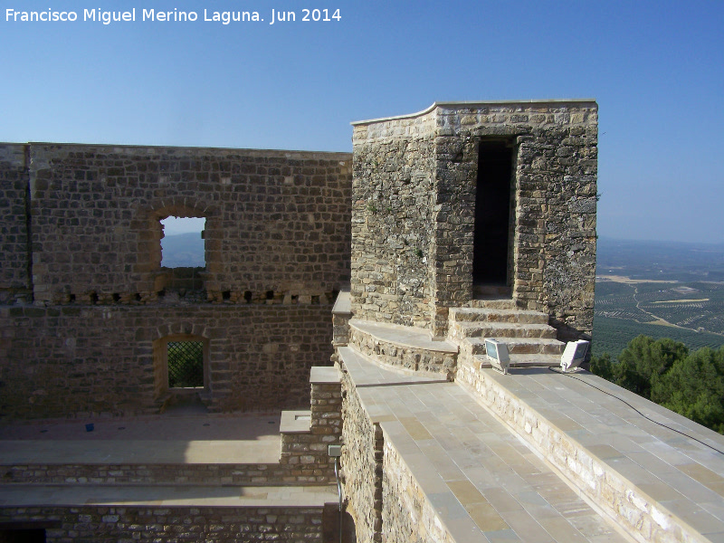 Castillo de Sabiote. Torre del Espolón - Castillo de Sabiote. Torre del Espolón. 