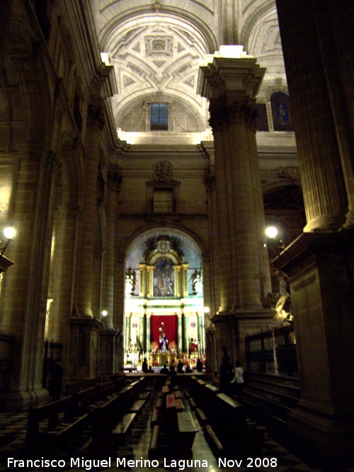 Catedral de Jaén. Nave del Evangelio - Catedral de Jaén. Nave del Evangelio. 
