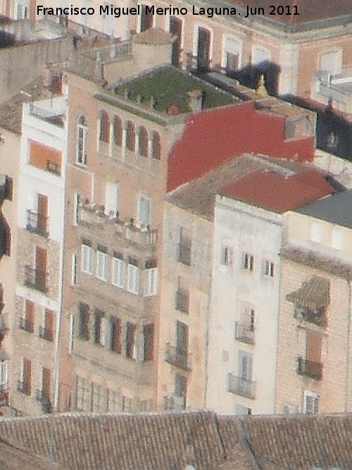 Casa de las Cariátides - Casa de las Cariátides. Parte trasera