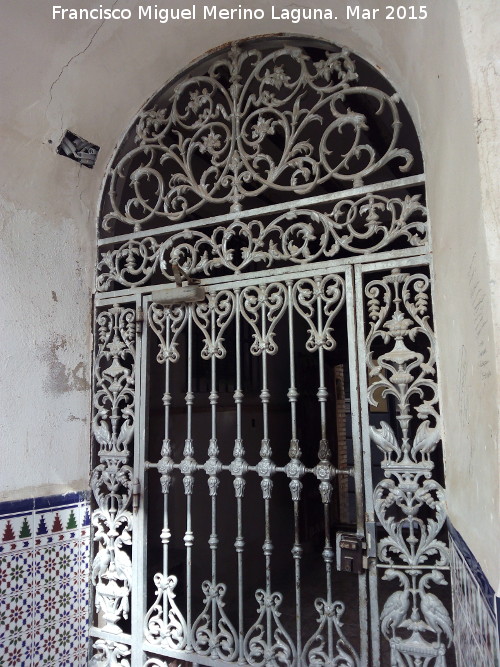 Casa de la Calle Las Palmas nº 4 - Casa de la Calle Las Palmas nº 4. Reja