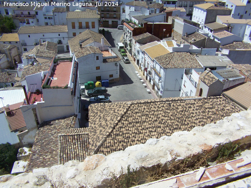 Plaza de la Constitución de Solera - Plaza de la Constitución de Solera. Desde el castillo