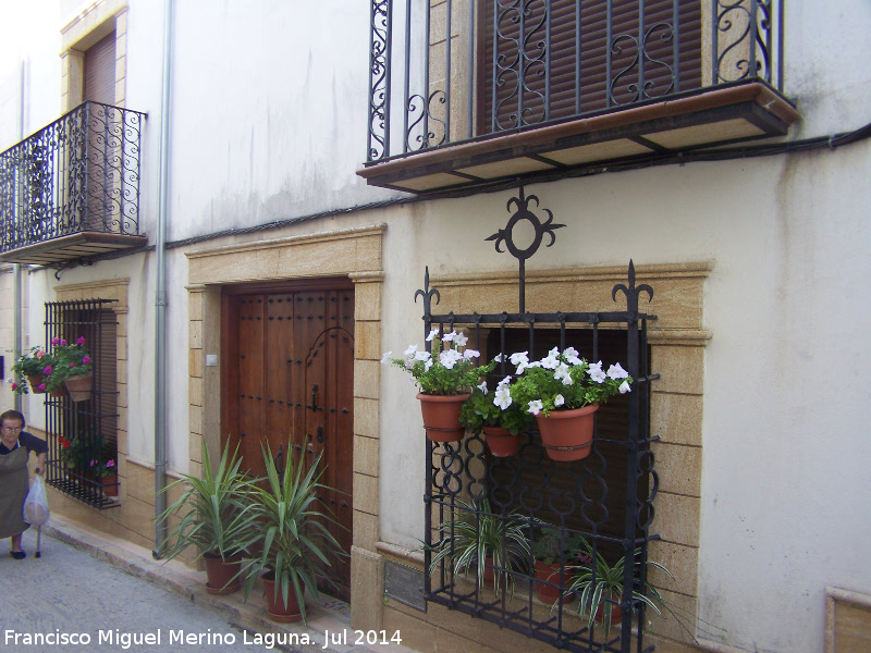 Casa de la Calle Carrera nº 34 - Casa de la Calle Carrera nº 34. Fachada