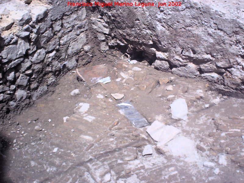 Excavación arqueológica Calle de los Torres nº 5 - Excavación arqueológica Calle de los Torres nº 5. Suelo original