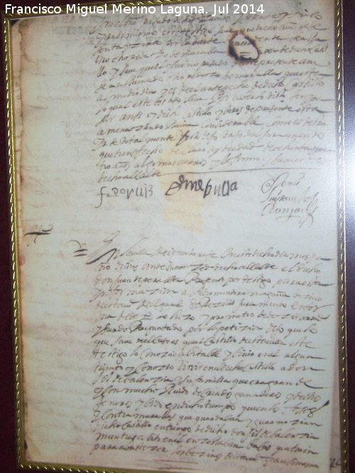 Ayuntamiento de Iznatoraf - Ayuntamiento de Iznatoraf. 1567. Sobre el estado del Castillo de Iznatoraf y los últimos moradores del mismo.