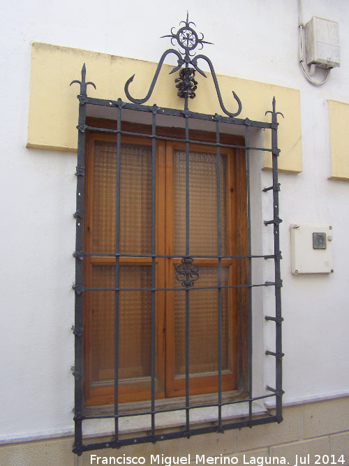 Casa de la Calle Cruz nº 31 - Casa de la Calle Cruz nº 31. Reja