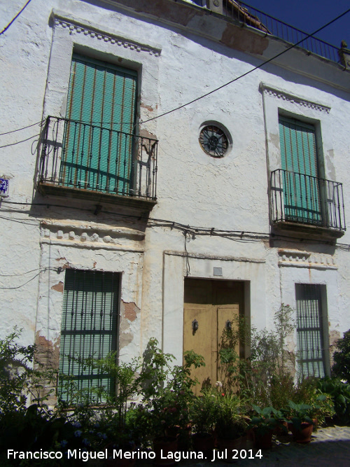 Casa de la Plaza Embajador Cuenca nº 1 - Casa de la Plaza Embajador Cuenca nº 1. Fachada