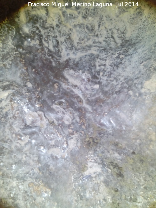 Cueva del Frontón - Cueva del Frontón. Paredes