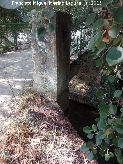 Puente de los Martos - Puente de los Martos. Puente actual