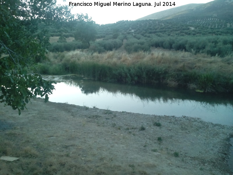 Presilla del Río Eliche - Presilla del Río Eliche. Playa
