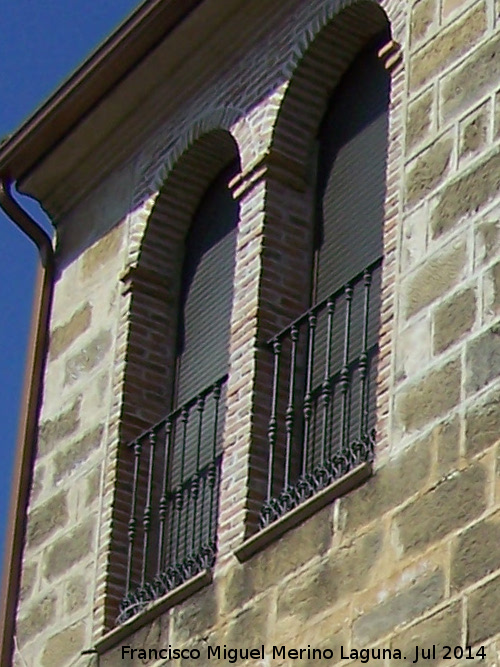 Casa de la Calle Horno nº 2 - Casa de la Calle Horno nº 2. Balcón partido