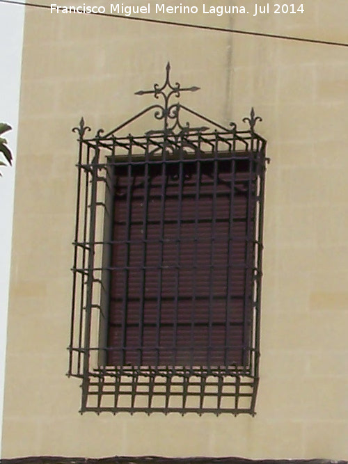 Casa de la Plaza Montemar n 6 - Casa de la Plaza Montemar n 6. Reja