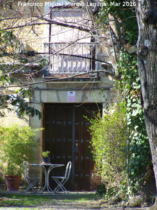 Casería del Jardín del Obispo - Casería del Jardín del Obispo. Portada