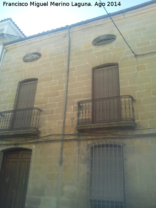 Casa de la Calle Julio Burell nº 5 - Casa de la Calle Julio Burell nº 5. Fachada
