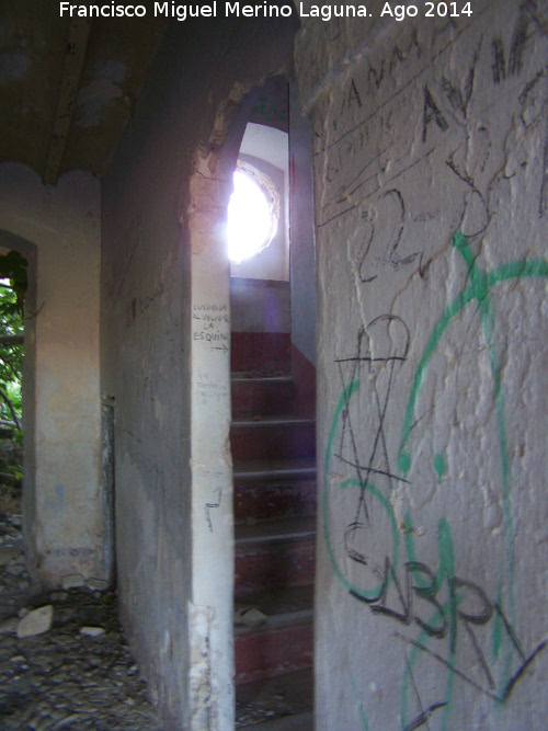 Caser�a del Zumbel - Caser�a del Zumbel. Escaleras y �culo