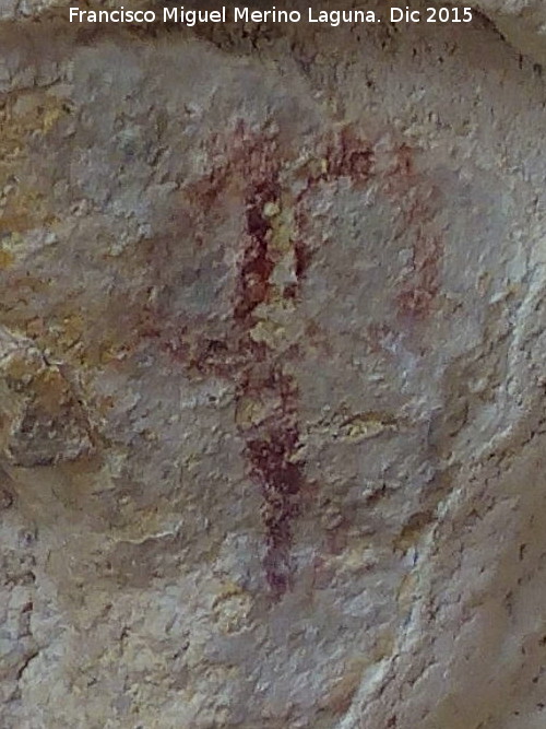 Pinturas rupestres de la Cueva de la Graja-Grupo III - Pinturas rupestres de la Cueva de la Graja-Grupo III. Acéfalo
