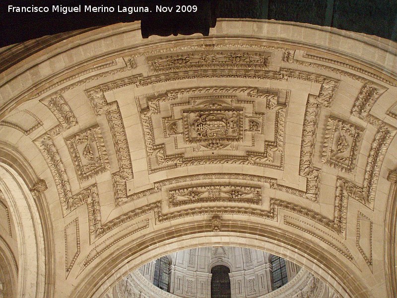 Bóveda vaída - Bóveda vaída. Catedral de Jaén