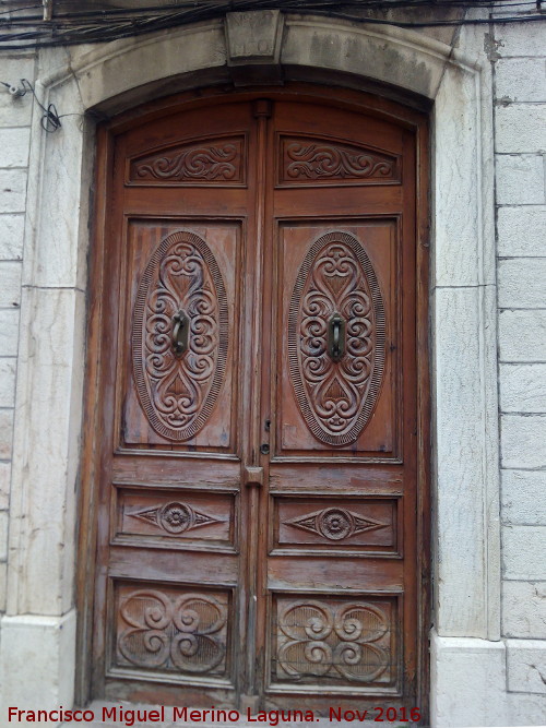 Casa de la Calle Cruces nº 7 - Casa de la Calle Cruces nº 7. Puerta
